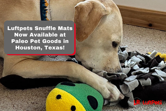 Luftpets Snuffle Mats Now Available at Paleo Pet Goods!