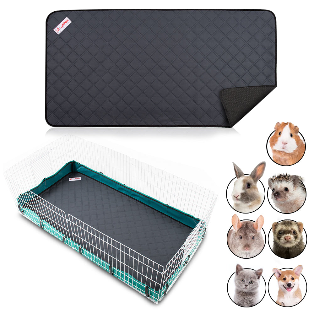 Rabbit & Guinea Pig Cage Liners for MidWest Cages - Washable & Absorbent