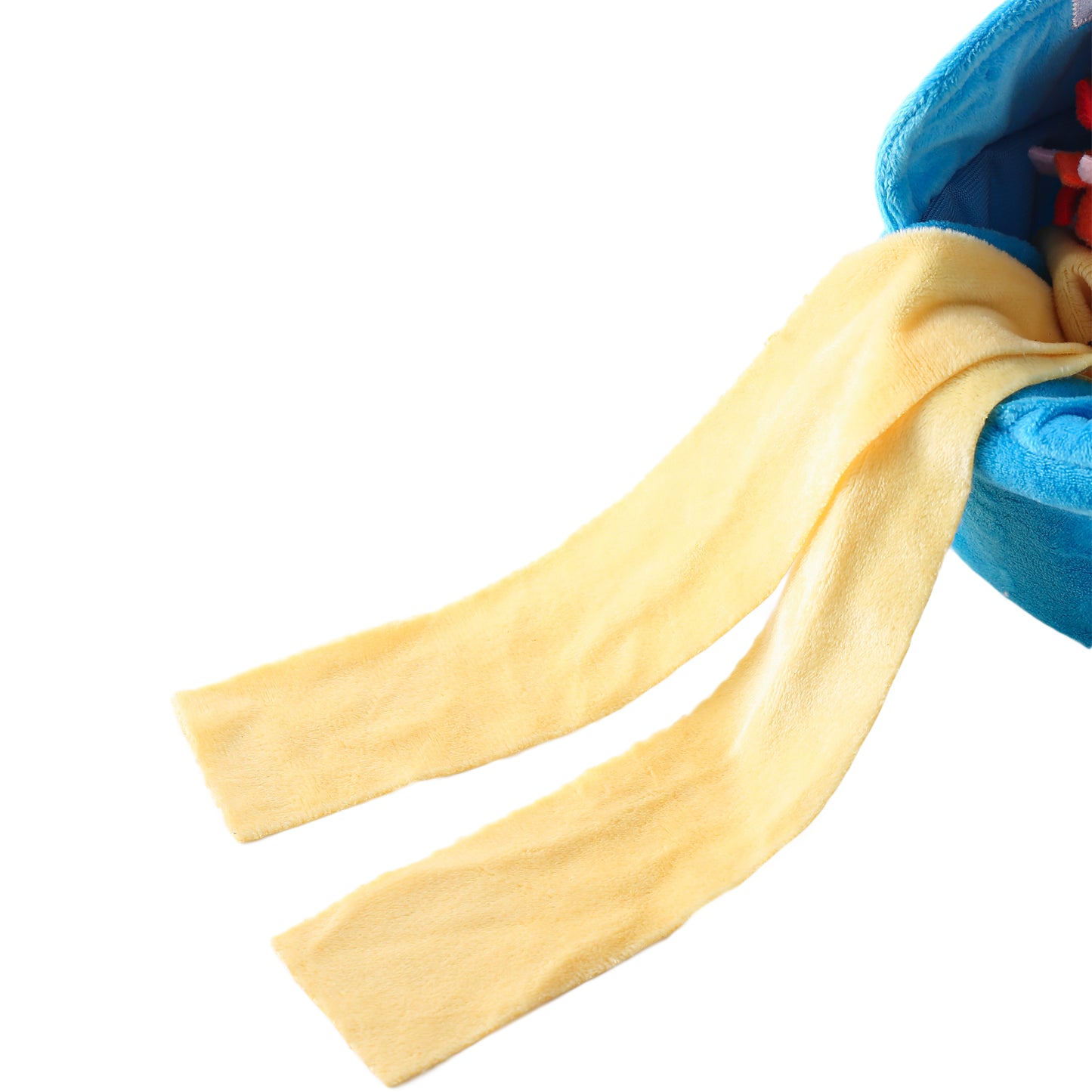Pupio's Pasta Snuffle Toy —Crinkly & Washable Puzzle for Dogs, Cats, Rabbits, and Small Pets!