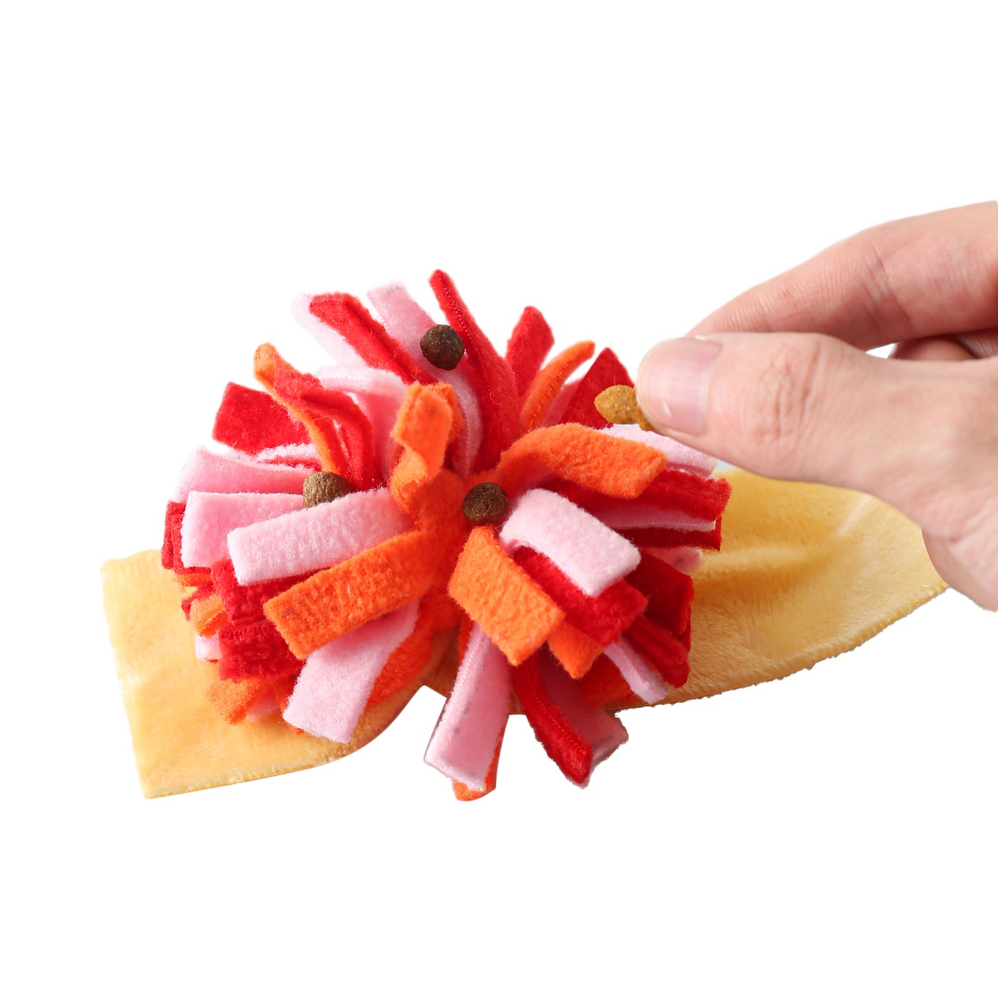 Pupio's Pasta Snuffle Toy —Crinkly & Washable Puzzle for Dogs, Cats, Rabbits, and Small Pets!