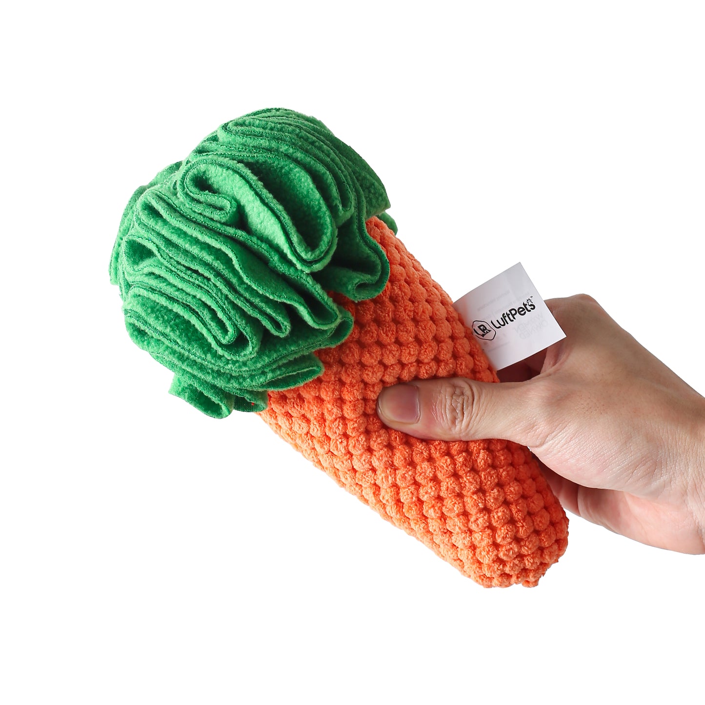 Snuffle Carrotz—The Ultimate Carrot Puzzle Sniff Toy for Dogs, Cats, Rabbits, and Small Pets