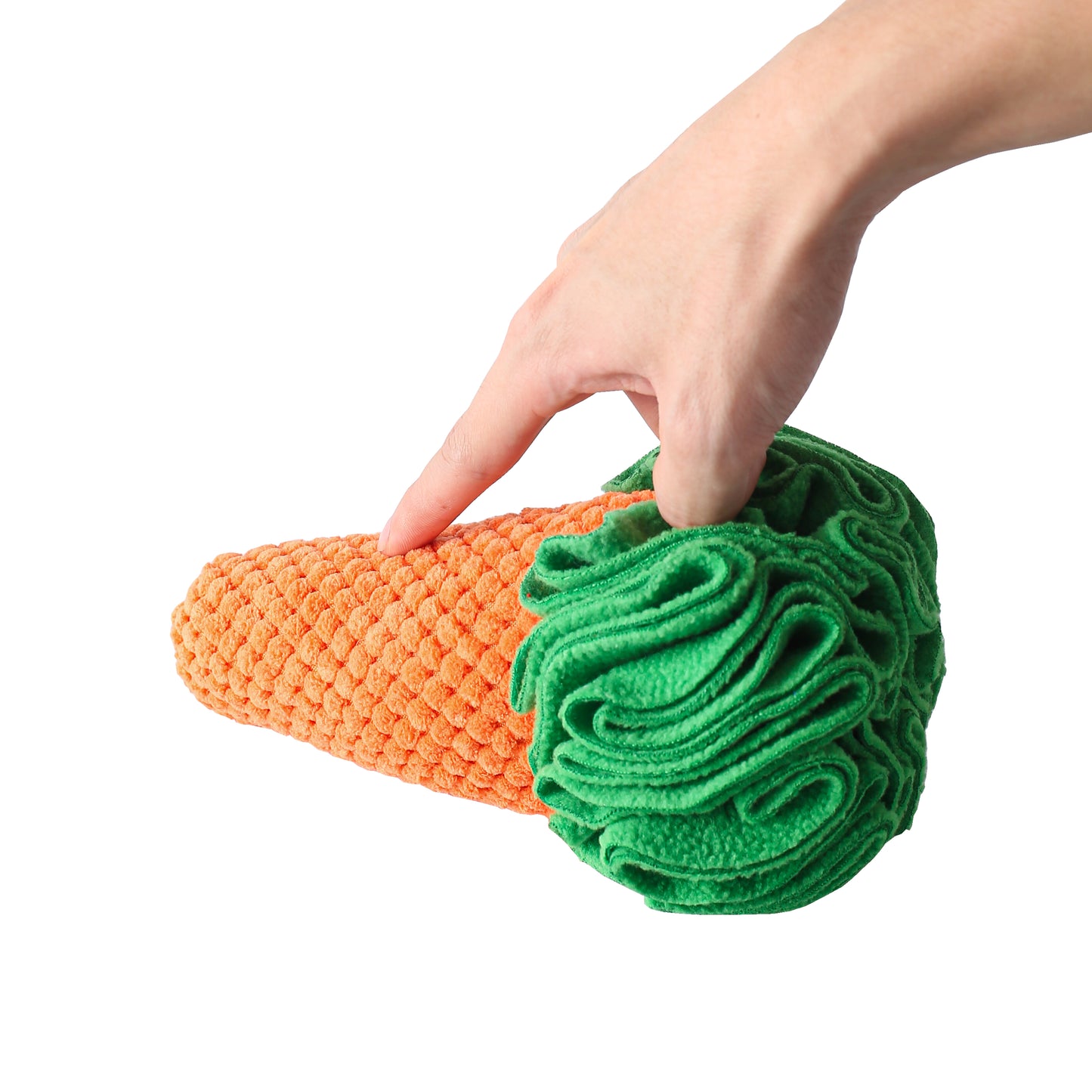 Snuffle Carrotz—The Ultimate Carrot Puzzle Sniff Toy for Dogs, Cats, Rabbits, and Small Pets