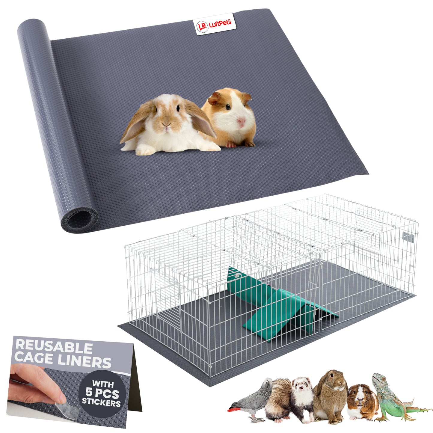 Eva guinea pig cage liners