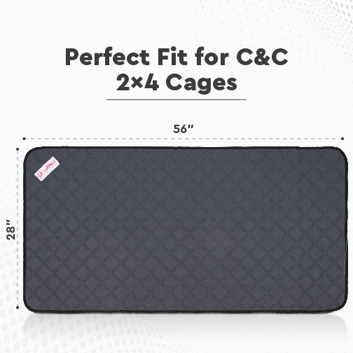 LuftPets Original C&C Cage Liners for Guinea Pigs & Rabbits: Fit for 2x4, 2x1 & 2x3 Habitats