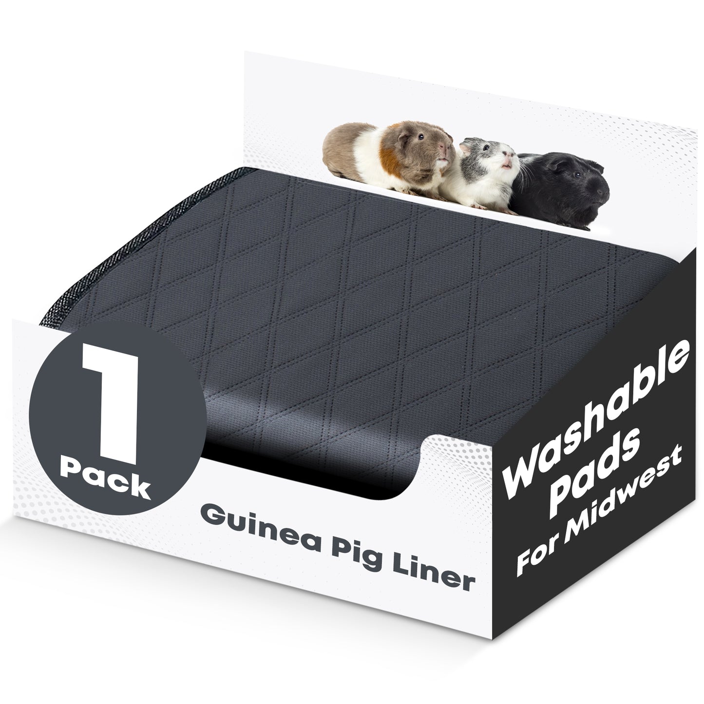 Rabbit & Guinea Pig Cage Liners for MidWest Cages - Washable & Absorbent