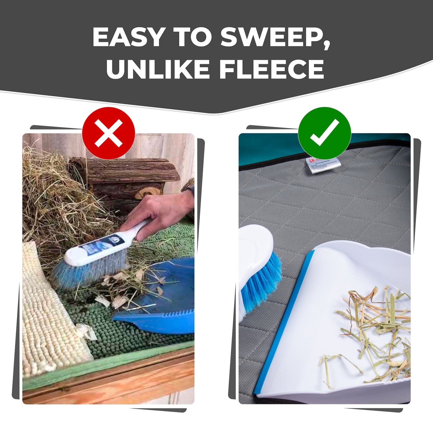 Rabbit & Guinea Pig Cage Liners for MidWest Cages - Washable & Absorbent