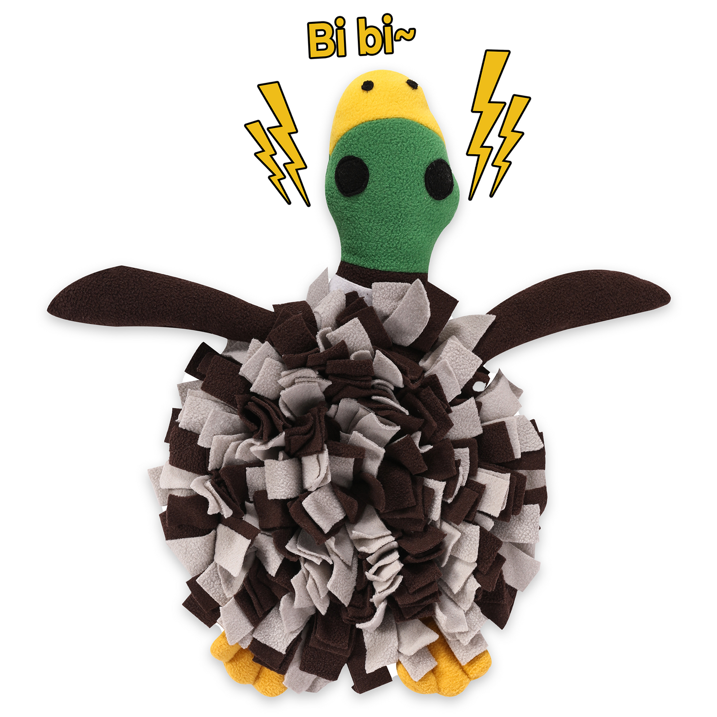 Squeaky Duck Snuffle Mat for Dogs – 2-in-1 Toy & Foraging Fun