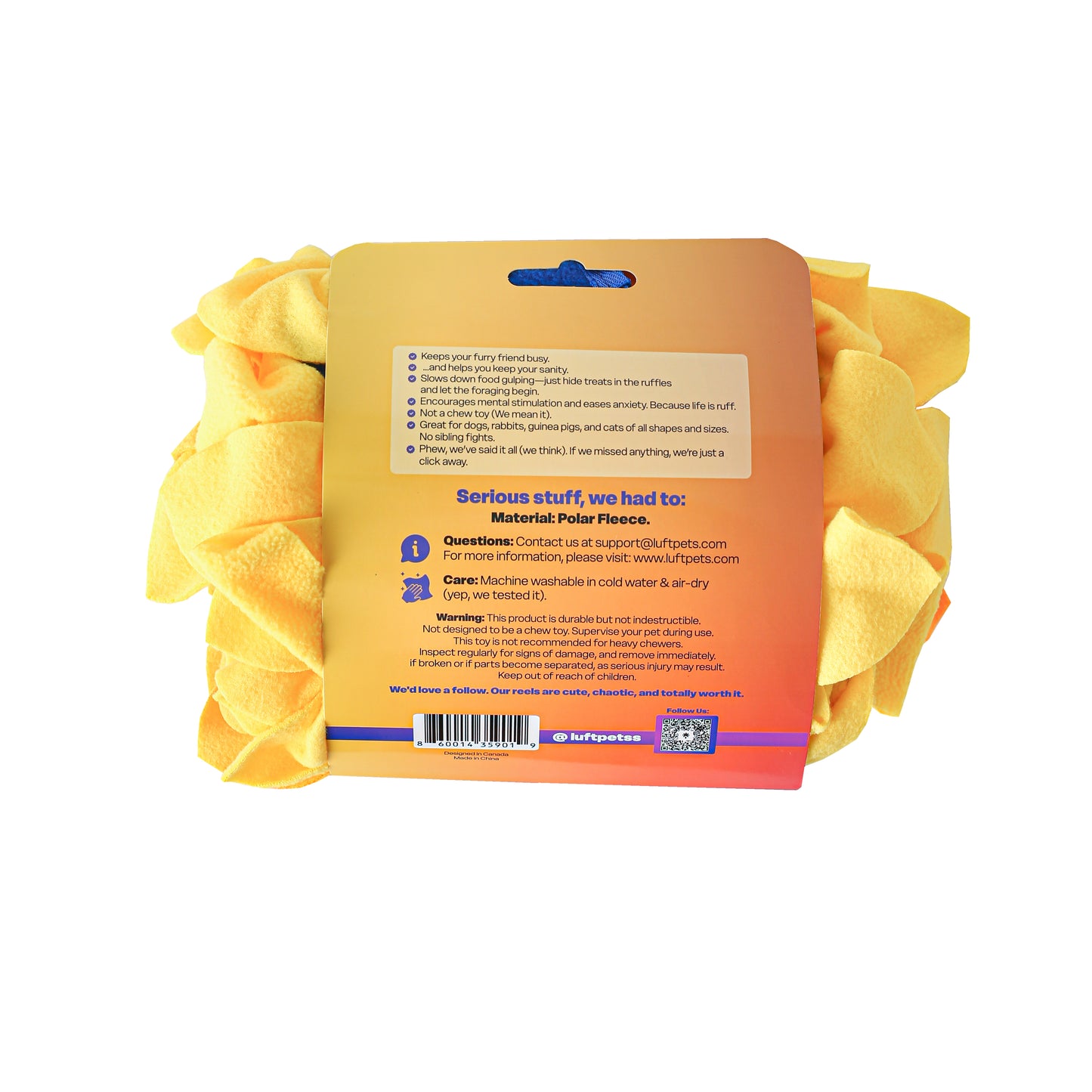 Sunflowerz Snuffle Mat—A Sunshine Sniff Mat for Dogs, Cats, Rabbits, and Other Small Pets!