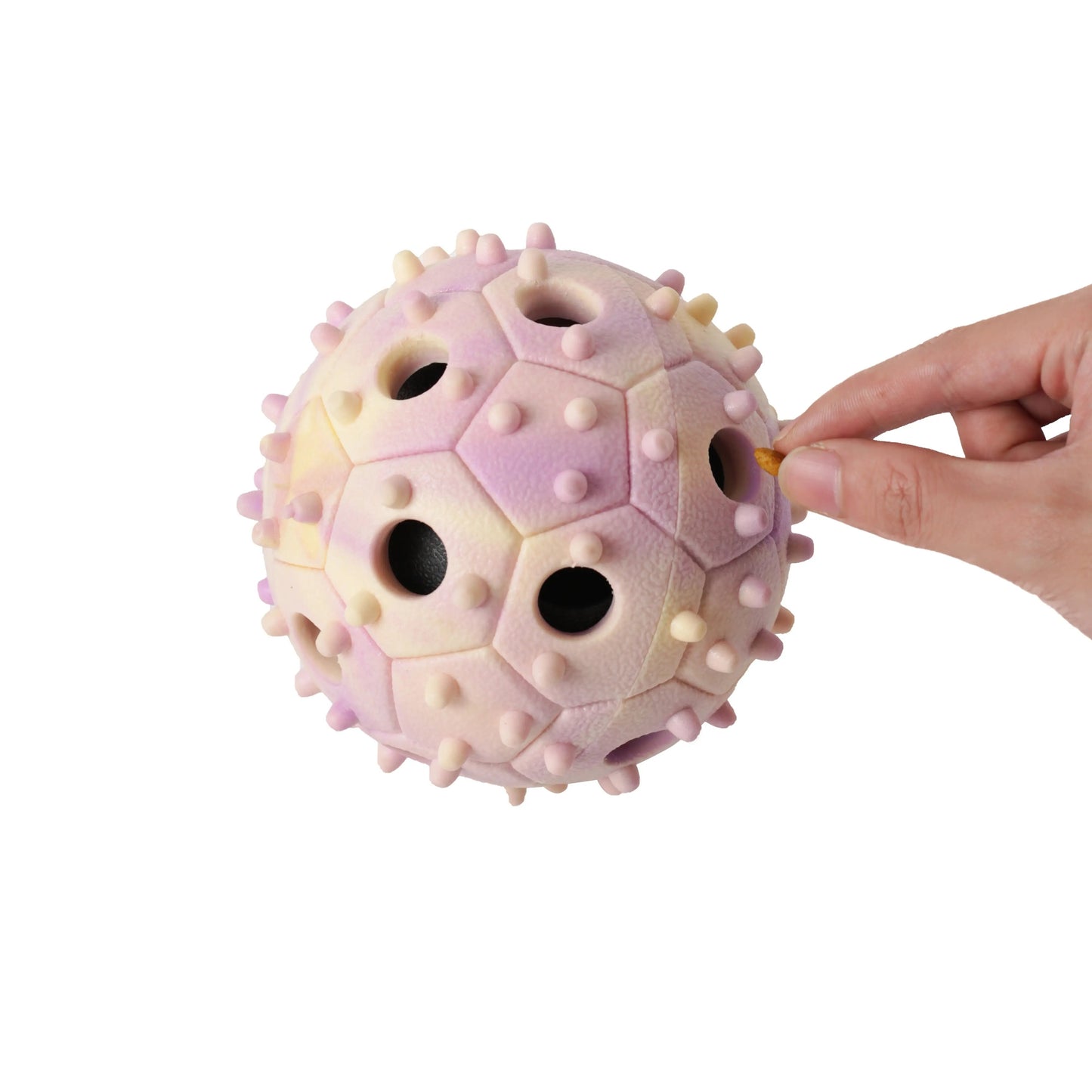 Dog Treat Dispensing Puzzle Ball – Interactive Slow Feeder- Large LUFTPETS