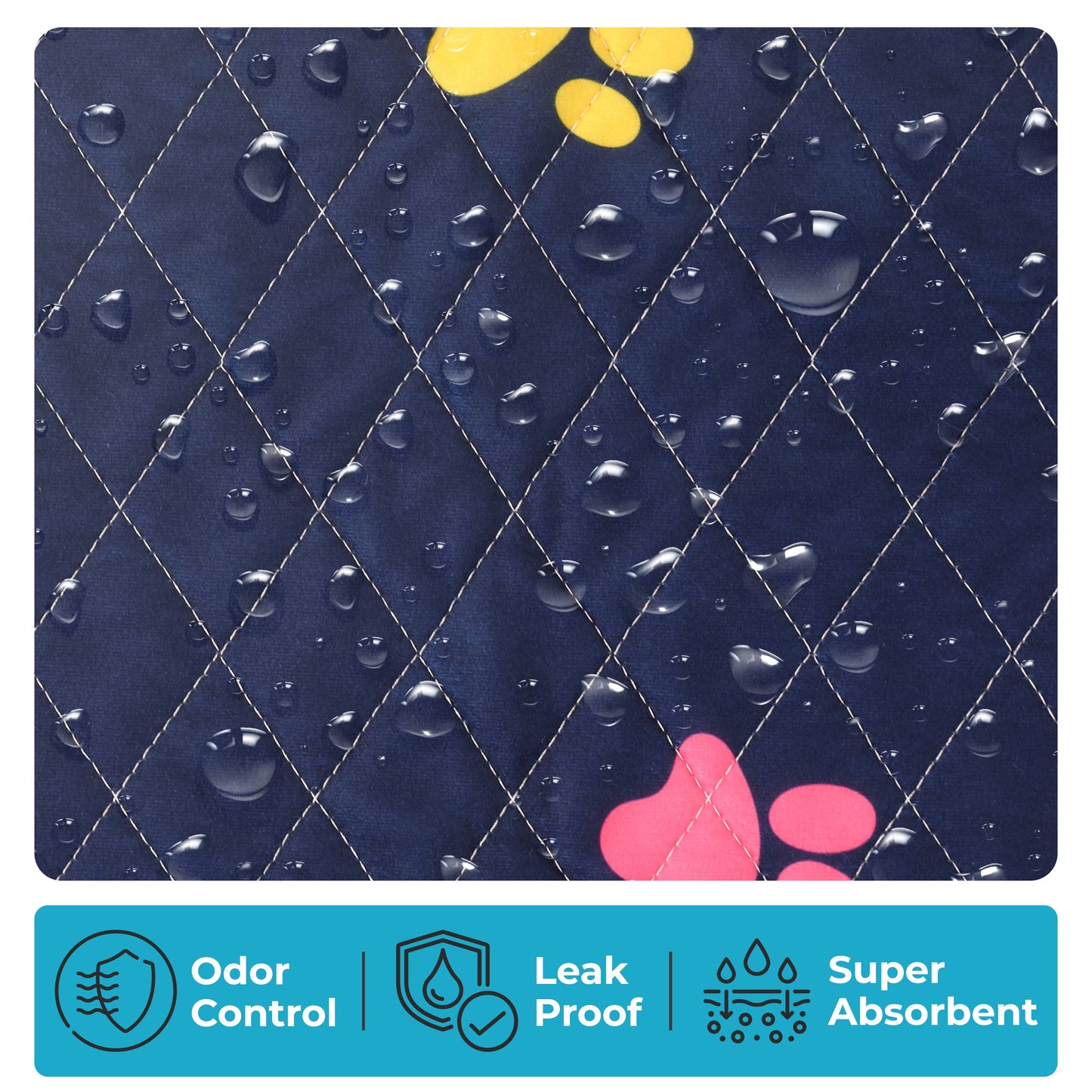 Rabbit & Guinea Pig Cage Liner for MidWest & C&C 2x4 Cages, Washable, Leakproof