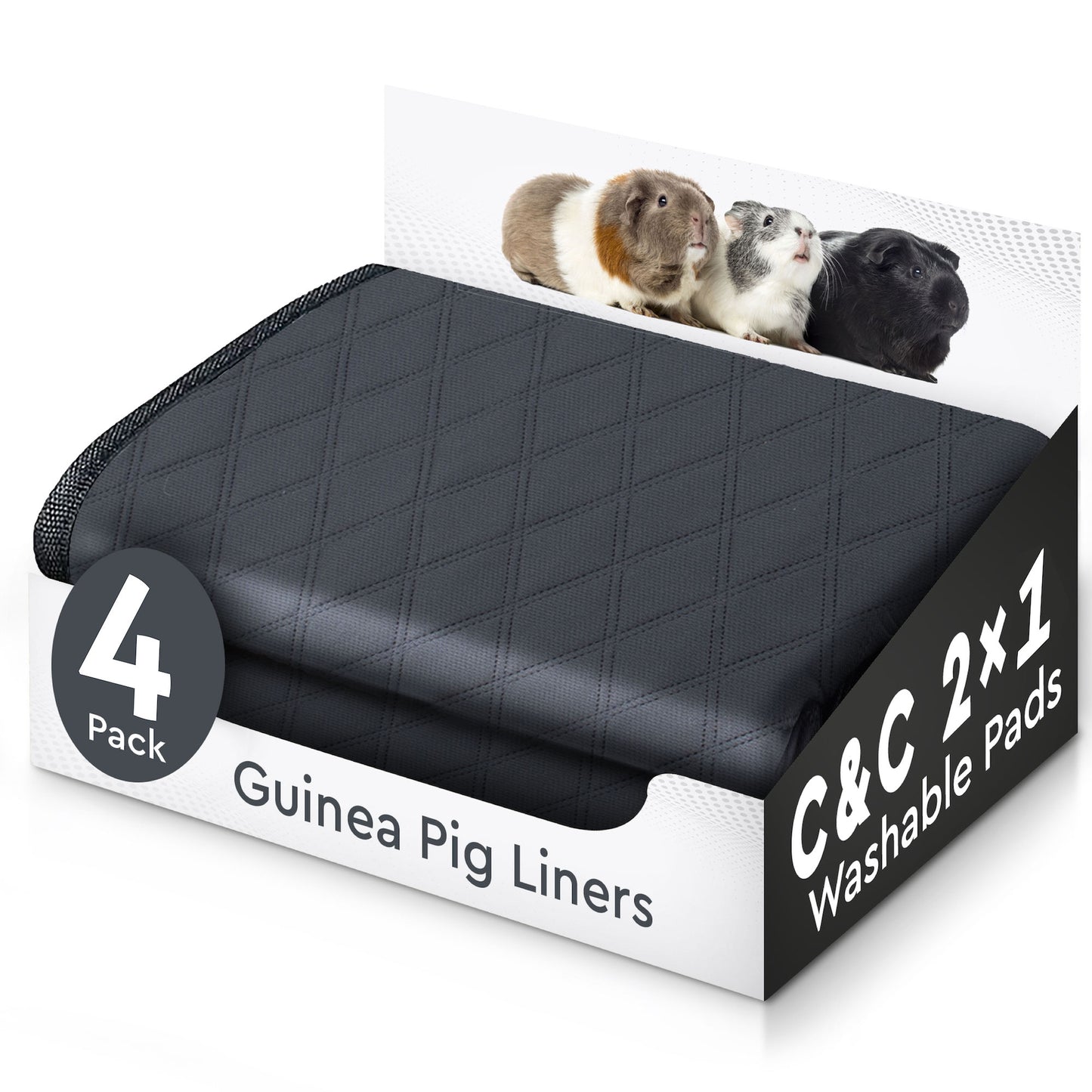 LuftPets Original C&C Cage Liners for Guinea Pigs & Rabbits: Fit for 2x4, 2x1 & 2x3 Habitats