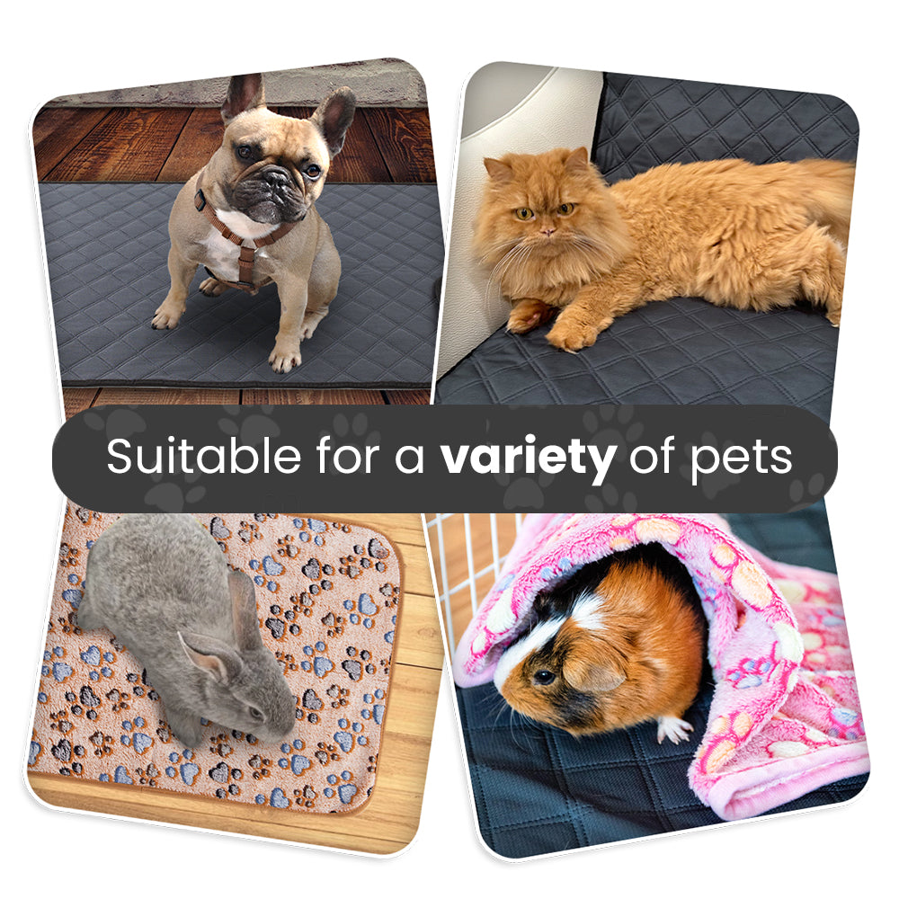 5-Piece Fleece Bedding Set – Perfect for Guinea Pigs, Rabbits, Dogs & Cats- Value Pack