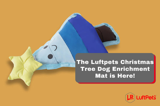Ho Ho Ho! The Luftpets Christmas Tree Snuffle Mat for Dogs Is here