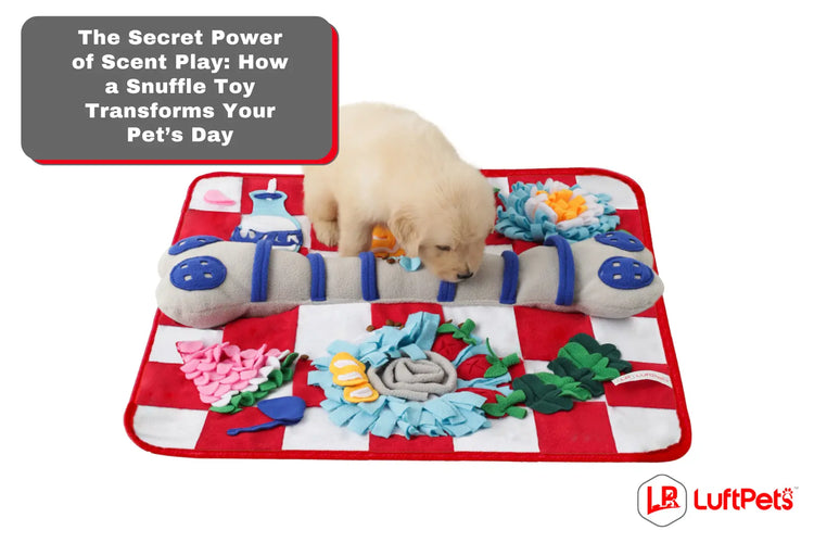 The Secret Power of Scent Play: Snuffle Toy Benefits – LUFTPETS