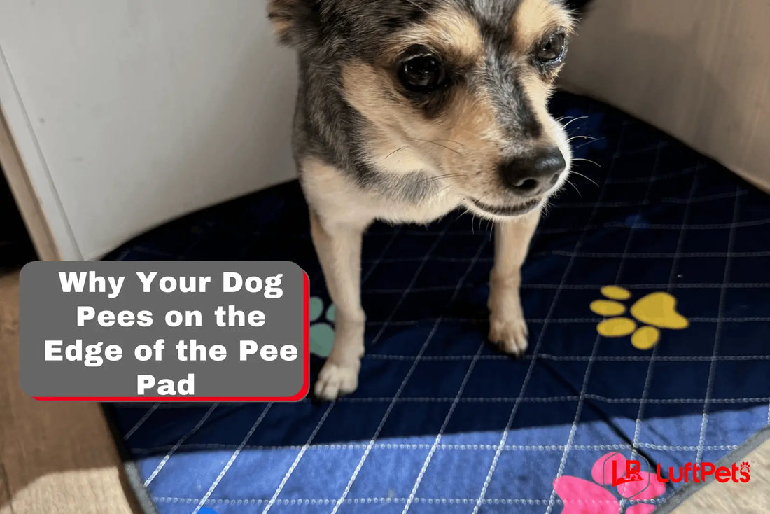 Frustrated Your Dog Pees on Edge of Pad? My Vet-Approved Fix LUFTPETS