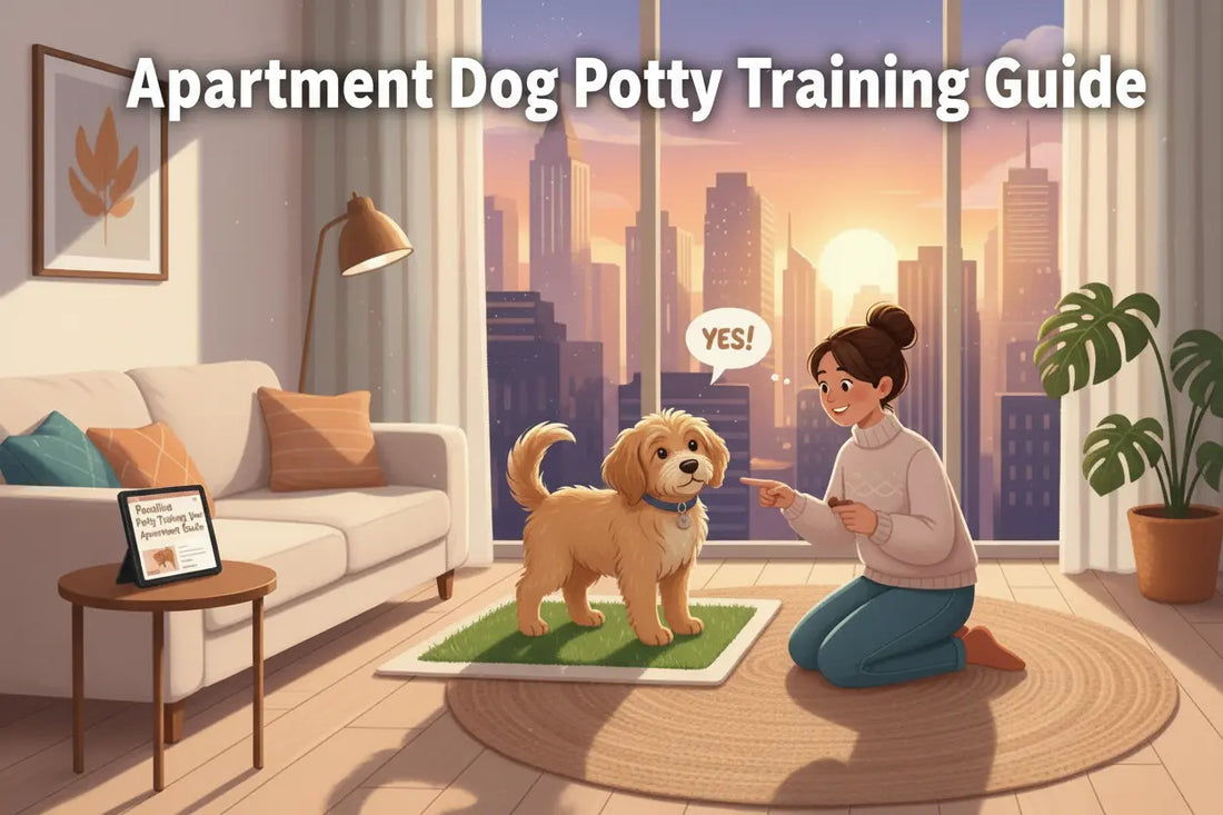 apartment dog potty training guide