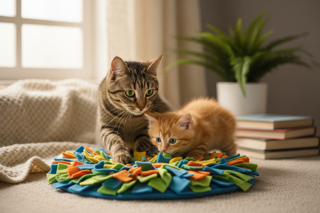 are snuffle mats safe for cats and kittens