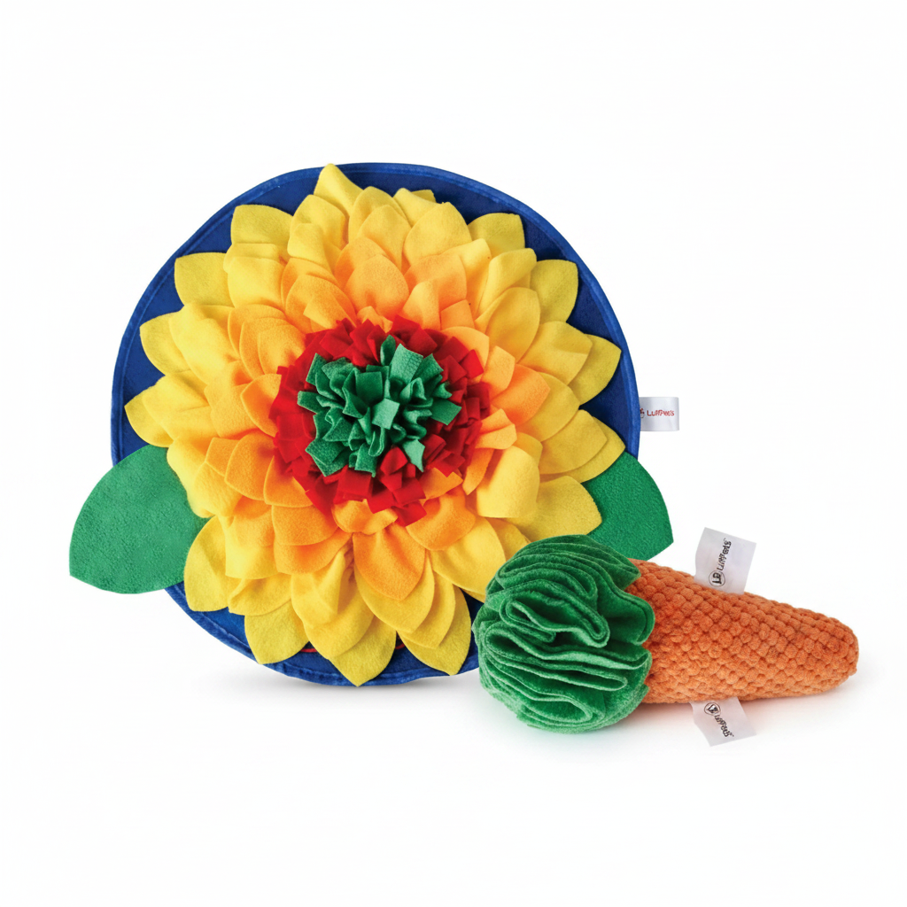 SUNFLOWER SNUFFLE MAT FOR RABBIT