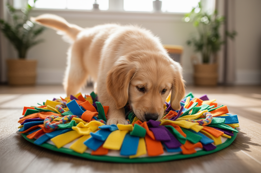 How to Introduce a Snuffle Mat to a Puppy