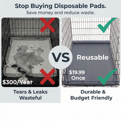 Reusable EVA Guinea Pig & Rabbit Cage Liner – Waterproof, Cut-to-Size Base Mat