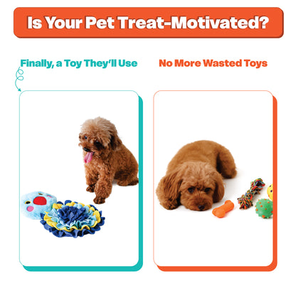 Snuffle Tweetz – Washable Sniff Toy for Dogs, Cats, Rabbits & Small Pets, Squeaky, 13"