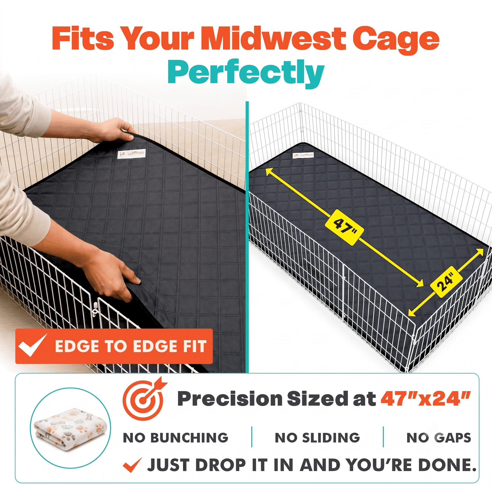 midwest guinea pig cage liner