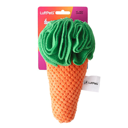 Snuffle Carrotz—The Ultimate Carrot Puzzle Sniff Toy for Dogs, Cats, Rabbits, and Small Pets