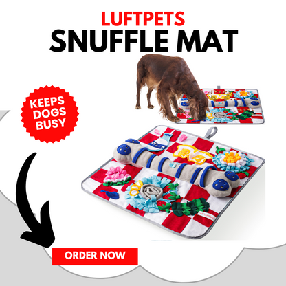Snuffle Mat for Large Dogs + Treat Ball Enrichment Bundle