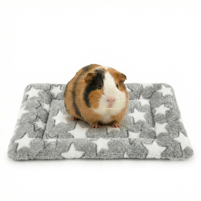 Ultra-Soft Star Fleece Blanket & Cage Liner for Guinea Pigs & Rabbits