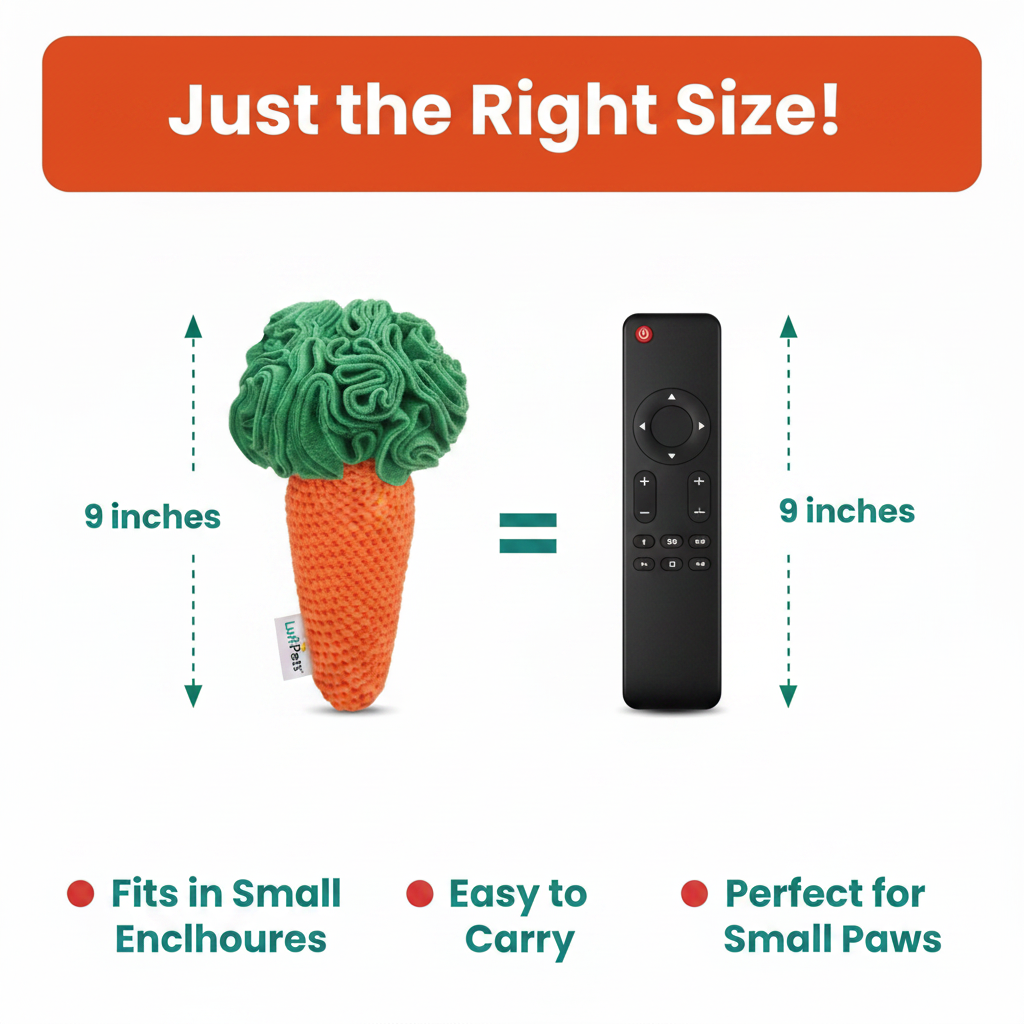 Just the Right Size - 9 inch comparison