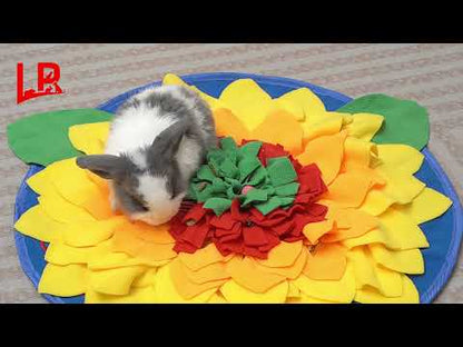 Sunflowerz Snuffle Mat— Washable & Soft Mat for Dogs, Cats, Rabbits, and Other Small Pets!