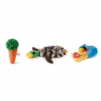 Snuffle Toy Trio - Clean