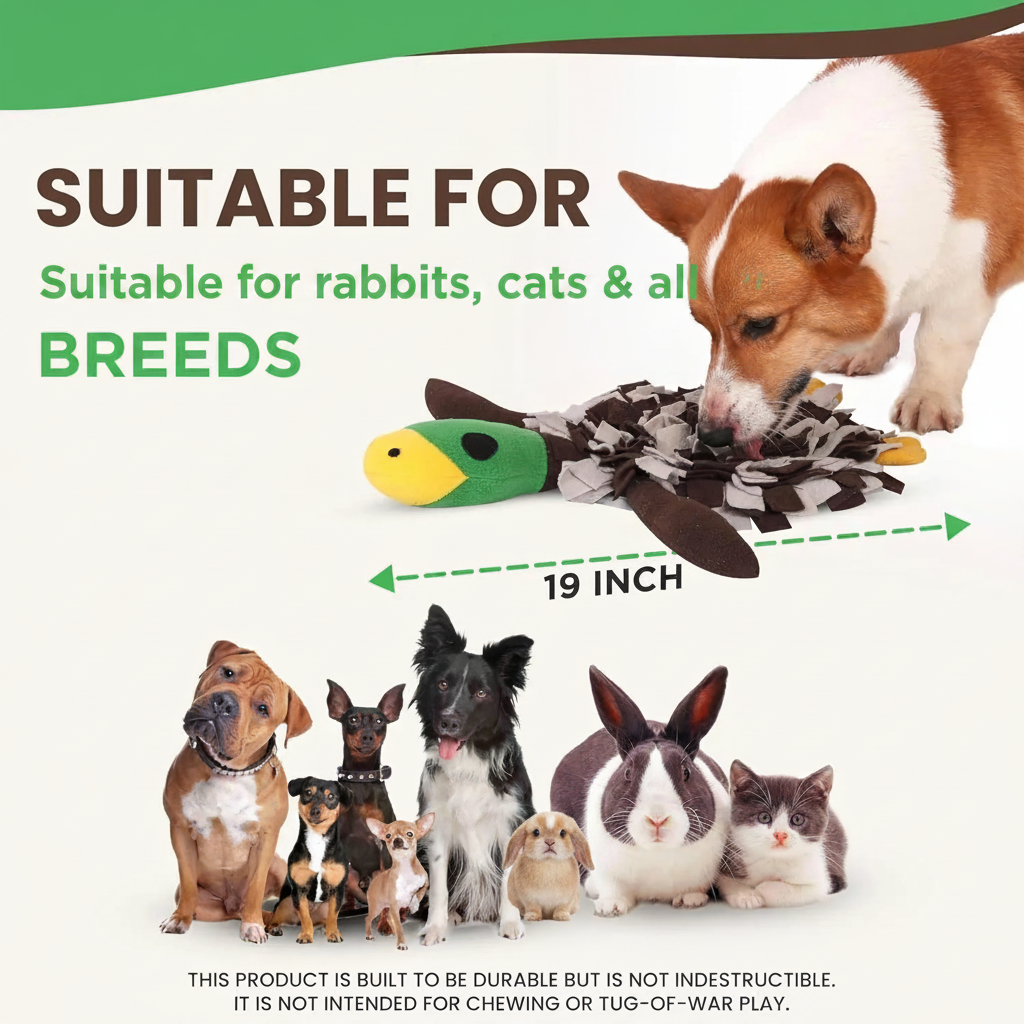 Suitable for rabbits, cats & all dog breeds