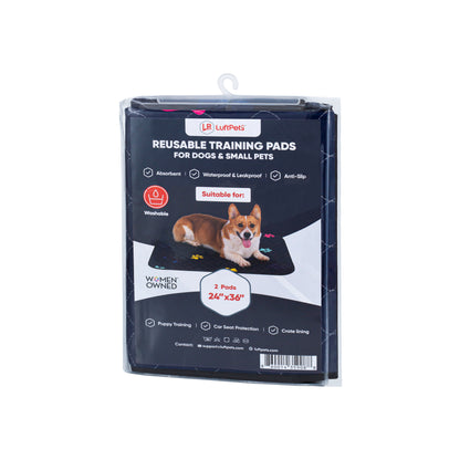 Washable Dog Pee Pads -  Super Absorbent, Leakproof, Quick-Drying, Reusable Puppy Pads